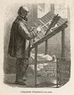 Individual Prints: Compositor at Work