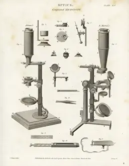 Mechanism Prints: Compound microscope mechanisms and parts