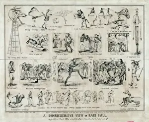 Comprehensive Prints: A comprehensive view of base ball