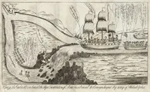 Con-g-ss embark d on board the ship Constitution of America