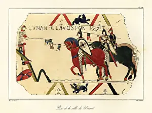 Keys Prints: Conan II, Duke of Brittany, surrenders to William of Normandy