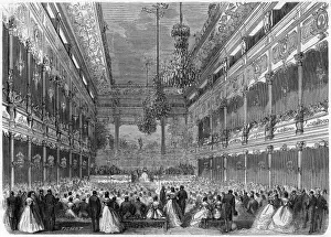 Concert in boulevard Saint Germain, Paris 1863