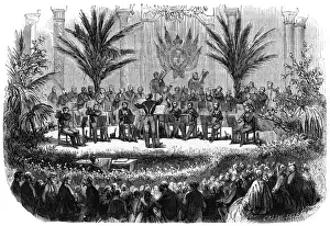 Benefit Prints: Concert at Lyon, 1866