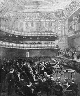Concert at Queens Hall, London, 1893