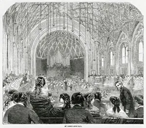 Performances Prints: Concert in St James's Hall, London Date: 1858
