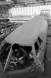 Ends Prints: Concorde under construction, Bristol