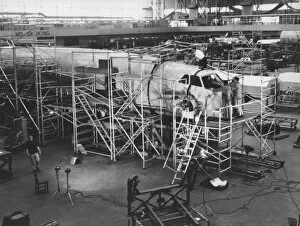 Images Dated 18th September 2015: Concorde under construction, Bristol