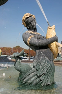 Images Dated 23rd September 2005: Concorde Square (The Place de le Condorde). Detail of the f