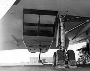 Concorde Prints: Concorde starboard undercarriage and engine intake