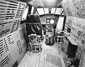 1969 Collection: Concordes Cockpit