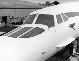Cockpit Prints: Concordes cockpit windows and retracted visor