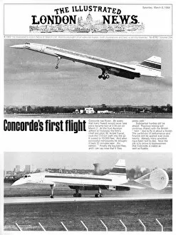 Supersonic Gallery: Concordes First Flight