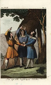 Confederates Collection: The three confederates of the Old Swiss Confederacy, 1307