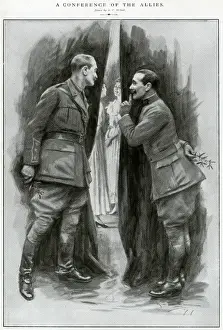 Uniformed Prints: A Conference of the Allies 1917