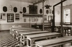 Merksplas Prints: Conference Room at Merxplas Labour Colony, Belgium