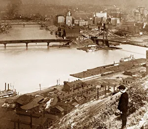 Confluence of the Allegheny and Monongahela Rivers