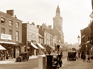 Congleton High Street probably 1930s