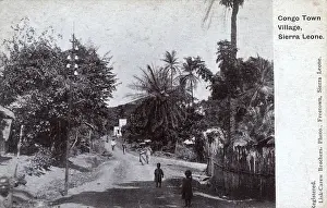Sierra Prints: Congo Town village, Sierra Leone, West Africa