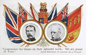 Mons Collection: Congratulations from Lord Kitchener to Sir John French