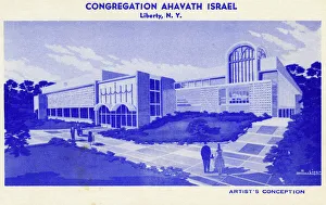 Jewish Collection: Congregation Ahavath Israel, Sullivan County, NY State, USA