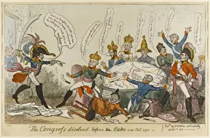 Congress Prints: The Congress dissolved before the Cake was cut up