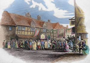 Conmemoration in the birthplace of the Willian Shakespeare i Conmemoration in the birthplace of the Willian Shakespeare i