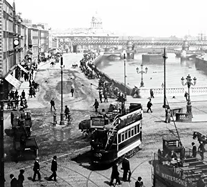 Connell Bridge, Dublin, Ireland, early 1900s