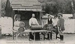 Connemara Peasant Home-Spun Industry - Rolling Tweed