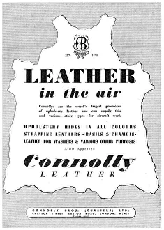 Bros Prints: Connolly Bros Leather Products For Aircraft 1943