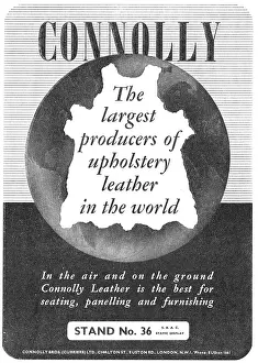 Bros Prints: Connolly Brothers Leather Furnishing For Aircraft Interiors