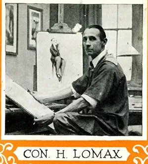 Conrad Gallery: Conrad H. Lomax, composition artist Date: circa 1930