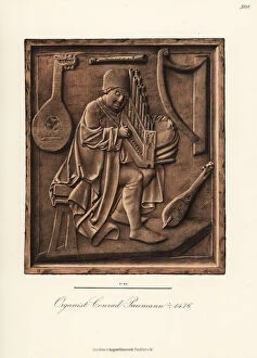 Doublet Gallery: Conrad Paumann, German organist, lutenist and composer