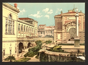 Conservatoire de musique et la bibliotheque, Marseilles, Fra Conservatoire de musique et la bibliotheque, Marseilles, Fra