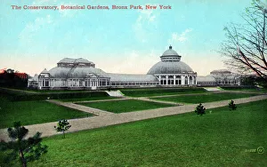 Conservatory Prints: The Conservatory, Botanical Gardens, Bronx Park, New York