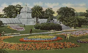 Conservatory, Golden Gate Park, San Francisco, California, USA Date: 1936