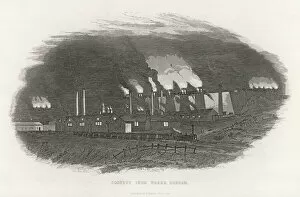 1860 Collection: Consett Ironworks