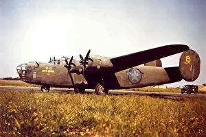 Costly Gallery: Consolidated B-24D Liberator of 93rd Bomb Group flew th