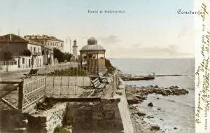 Constanta - Romania - Avenue and Lighthouse