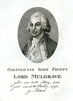 Phipps Prints: Constantin John Phipps Lord Mulgrave