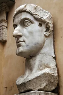Antique Collection: Constantine the Great. Roman Emperor from 306-337. Constanti