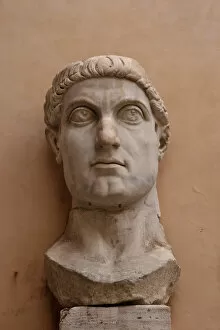 Images Dated 11th August 2005: Constantine I, The Great (272-337). Roman Emperor. Head of C