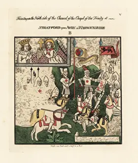 Constantine killing Maxentius in the Battle