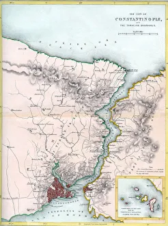 Bosphorous Prints: Constantinople And The Bosphorous