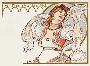 Bangle Prints: A Constantinople fantasy harem lady