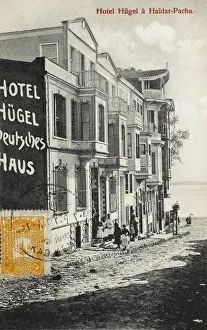 Haydarpasa Prints: Constantinople - Haidar Pacha - Hotel Hugel