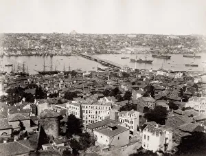 Constantinople, Istanbul across the Bosphorous, Turkey