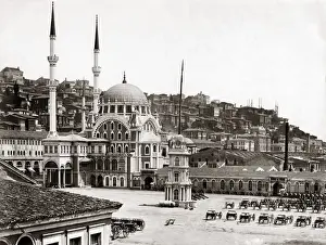 Constantinople (Istanbul) Turkey, circa 1890 - Artillery pie