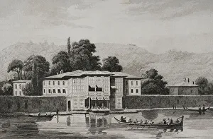 Kiosk Prints: Constantinople. Kiosk of the Grand Seigneur at Bebek