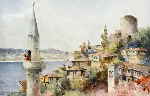 Roumeli Prints: Constantinople - Muezzin - Call to prayer