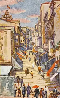 Pera Prints: Constantinople - Pera - Grand Street